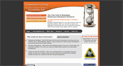 Desktop Screenshot of downtimecentral.com